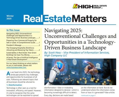Winter 2024-2025 Cover of Real Estate Matters
