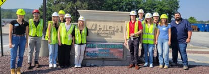 High Concrete Tour Group Photo